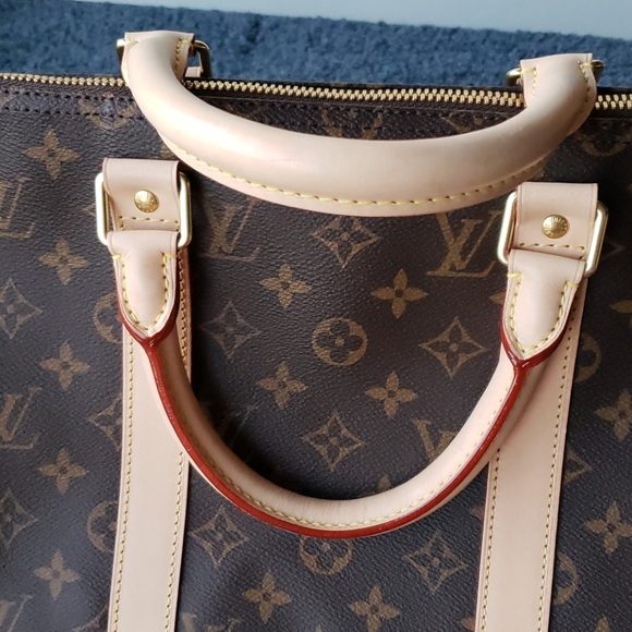 Louis Vuitton Monogram Keepall Bandouliere 50 - Picture 12 of 14